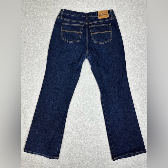 VTG Express Bleus Jeans Womens 32 13/14 High Rise Straight Leg Made USA 90s Y2K - Picture 3 of 10